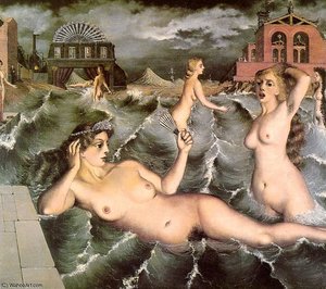 Untitled (4559) — Paul Delvaux
