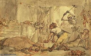 The Massacre — Thomas Rowlandson
