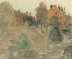 The Castle Tower And Assize Courts, Lincoln — Peter De Wint