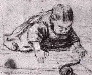 Baby Crawling — Vincent Willem Van Gogh