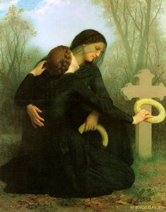 Le Jour Des Morts (also Known As All Saints Day) — William-adolphe Bouguereau