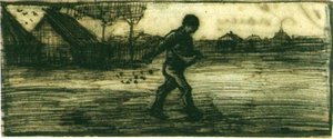 Sower — Vincent Willem Van Gogh, Post-impressionist Expressionism