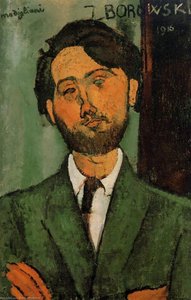 Leopold Zborowski 2 — Amedeo Clemente Modigliani, Cubist Fragmentation