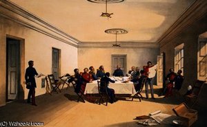 Interior Of Lord Raglan's Head Quarters — William Simpson