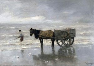 Le Ramassage du Goémon (Collecting Seaweed), between 1871 and 1886