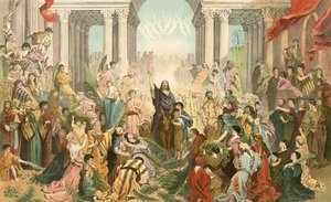 Jesus Entering Jerusalem — Paul Gustave Doré