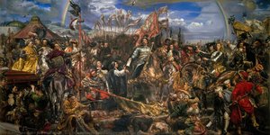 Sobieski sending Message of Victory to the Pope, after the Battle of Vienna