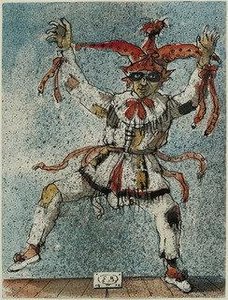 Pulcinella Costume Design For Pulcinella — Eugene Berman