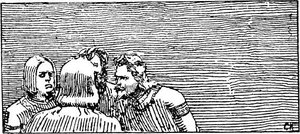 Haakon Jarls Saga - Haakon, Tryggve, Gudrød Og Dale-gudbrand — Christian Krohg, Naturalism