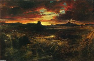 Childe Roland To The Dark Tower Came — Thomas Moran
