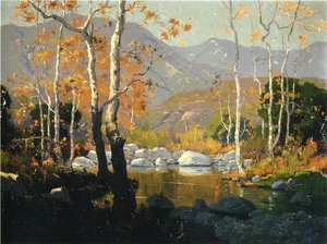 Spring Landscape — Elmer Wachtel