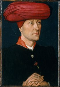Portrait Of A Man In A Chaperon — Jan Van Eyck