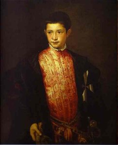 Portrait Of Ranuccio Farnese — Titian, Renaissance