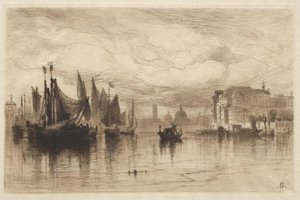 A Cloudy Day In Venice — Samuel Coleman Junior