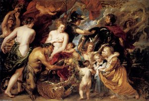 Allegory On The Blessings Of Peace — Peter Paul Rubens
