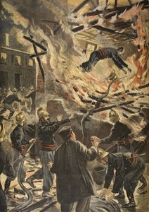 The Death Of Fireman Bailly In Bourges — Oswaldo Tofani