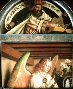 The Prophet Zacharias And The Angel Gabriel