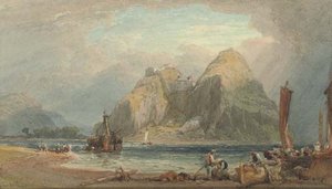 Dumbarton Rock, Dunbartonshire — William Leighton Leitch