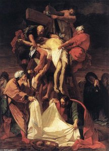 Descent From The Cross — Jean Baptiste Jouvenet, Baroque