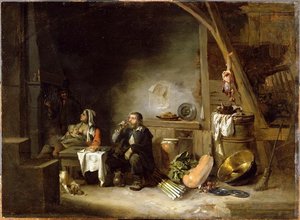 Scène D'intérieur — Sébastien Bourdon, Baroque