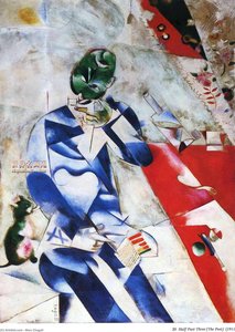 The Poet, Or Half Past Three — Marc Chagall