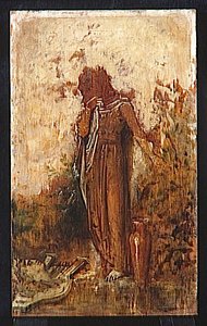 Tête D'orphée — Gustave Moreau, Symbolist Painting