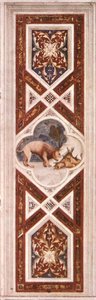The Lion Recalls The Cubs To Life (on The Decorative Band) — Giotto Di Bondone