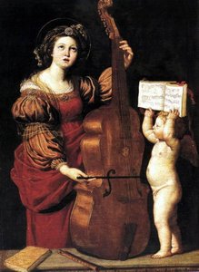 St Cecilia — Domenichino (domenico Zampieri)