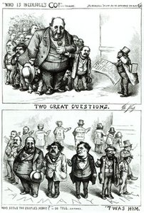 Cartoons Featuring William Marcy 'boss' Tweed
