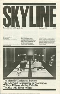 Skyline May/june 1980\n\ncover — Massimo Vignelli, Vignelli Associates