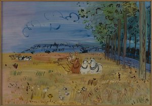 La Moisson À Langres — Raoul Dufy