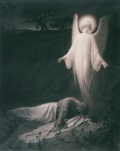 Christ In The Garden Of Gethsemane — Mario Dagnini, Romanticism