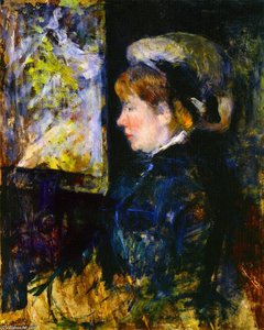 The Visitor — Mary Stevenson Cassatt