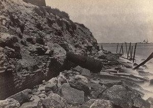 Exterior View Of Fort Sumter From The Album Photographic Views Of Sherman's Campaign — George Grey Barnard