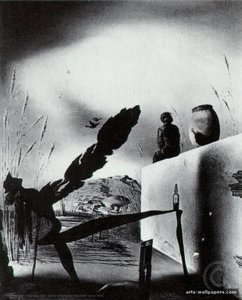 Ghost Of Vermeer Van Delft, Circa 1934 — Salvador Dalí