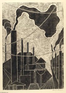 Factory Smokestacks — Frank Mcclure