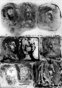 Nueve Cabezas — Pablo Picasso