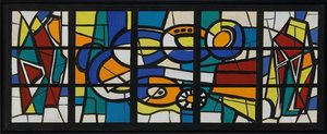 Audincourt Window — Fernand Léger, Cubist Expressionism