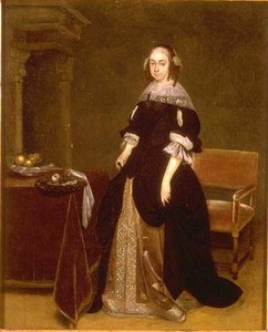 Portrait De Femme — Gerard Ter Borch
