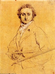 Niccolo Paganini — Jean-auguste-dominique Ingres