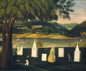 Family Burying Ground — Winslow Homer