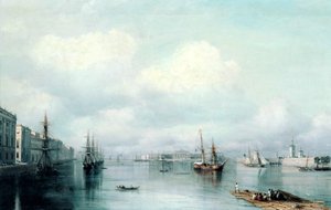 View Of Peterburg — Ivan Konstantinovich Aivazovsky