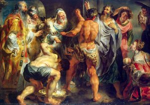 The Apostles, St. Paul And St. Barnabas At Lystra — Jacob Jordaens