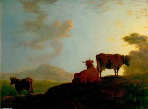 Cows In A Landscape