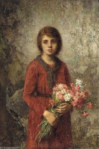 Artist-s Daughter — Alexei Alexeievich Harlamoff