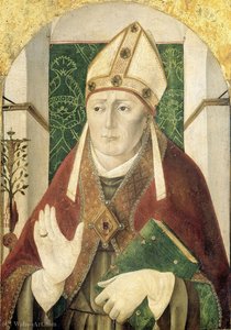 A saint, presumably Bonaventure