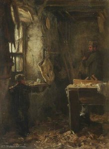 Interior, carpenter's shop
