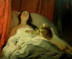 The Drowsy One — Friedrich Ritter Von Amerling
