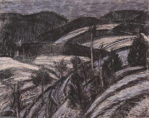 Winter Landscape — István Nagy, Contemporary Realism