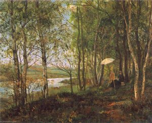 Landscape At Cernay La Ville — Kitty Kielland